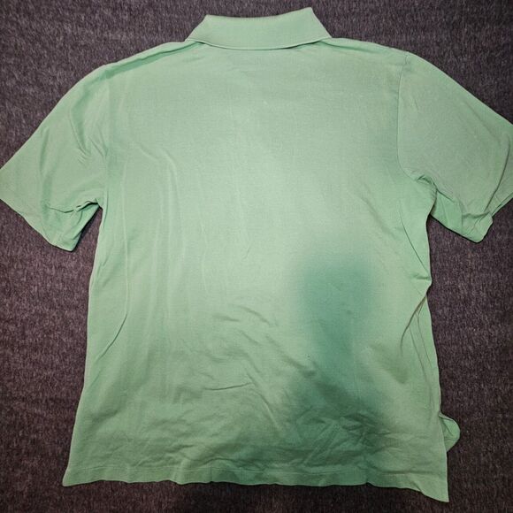 Ralph Lauren Polo Golf Shirt Men’s Green Large Sea Island COURSE - Picture 5 of 8